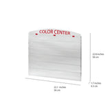 Nail Polish Flat Top Wall Rack Display & Dipping Powder Wall Rack